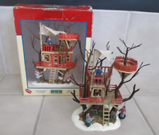Lemax Village Collection Treehouse “Adults Keep Out” #44250M Original Box 2004