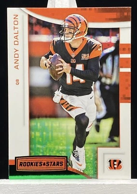 2018 Panini Rookies & Stars Andy Dalton Base Green #66 Bengals B761 - Image 1 of 2