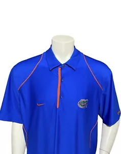 Nike Dri-Fit Florida Gators Mens Polo Shirt Size TALL XL NCAA College Football - Picture 1 of 19