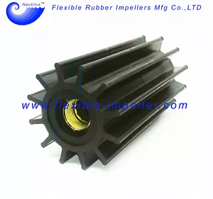 Impulsor de bomba de agua cruda MAN D2862 motor marino 51.06506-0127 Johnson 09-842B - Imagen 1 de 4