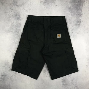 Herren Carhartt Thrift Bermuda Cargo Multipocket Herren Shorts Gr. 28 Faded Black - Bild 1 von 12