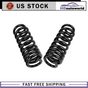 Set of 2 Front Coil Springs For Ford E-150 07-14 E-250 E-250 Econoline E-350 - Picture 1 of 6