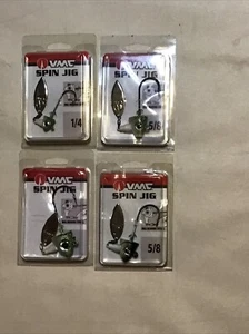 Lot Of 4 VMC Spin Jig’s 1/4,5/8 And 1oz Lot B - Picture 1 of 7