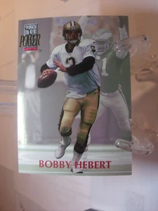 1992 Pro Set Power Football #3 - Bobby Hebert - New Orleans Saints (2599) - Picture 1 of 2