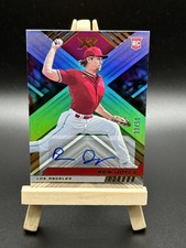 Ben Joyce 2023 Panini Chronicles Baseball XR RC Gold /50 Auto Rookie #6 Angels