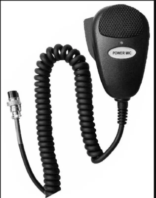 Procomm PSM6PM 6 Pin Microphone Works With Select Uniden Bearcat & President NEW