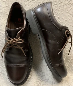 Red Wings Casual Crosby Brown Leather Oxford 4628 9EE - Picture 1 of 10
