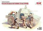 ICM Models 35615 1/35 French Armored Vehicle Crew 1940 (4)