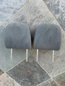 2012-2013-2014-2015 Toyota Prius V Front Gray Cloth Set Of 2 Headrest OEM - Bild 1 von 6