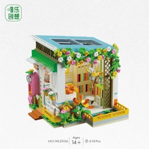 Mini Garden Room 618PCS Mini Building Block Toy Gift Girl Flower Garden (2034) - Picture 1 of 3