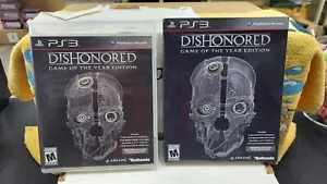 CIB DISHONORED GAME OF YEAR PS3 SONY PLAYSTATION 3 VIDEO GAME COMPLETE IN BOX - Picture 1 of 8