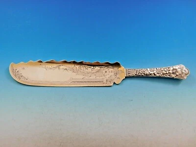 Cluny от Gorham мороженое из чистого серебра ломтик золото стирка Brite огранка 10 5/8" - Изображение 1 из 4