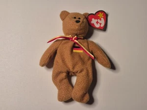 Ty Teenie Beanie Baby Germania the Bear Deutschland Bär Original mit Tag - Bild 1 von 3