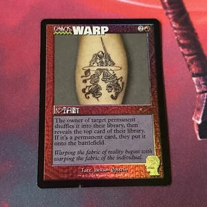 Chaos Warp Retro Foil, Mtg Single, Secret Lair: Brain Dead, Rare 823 - Bild 1 von 5