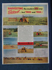1950 Minneapolis-Moline Ad - Harvestors Featured  Five Field Scenes Shown