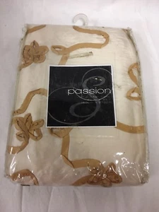 passion 1 rod pocket panel 84" gold - Picture 1 of 3