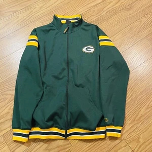 Men’s NFL Green Bay PACKERS TRACK  jacket Size XL - Picture 1 of 5