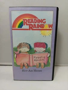 Reading Rainbow: Hot-Air Henry VHS Tape LeVar Burton PBS Educational Rare Show - Picture 1 of 4