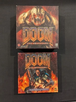 DOOM: El Juego de Mesa Fantasy Flight 1ª Edición con Expansión 100% Completo Foto 1 de 4