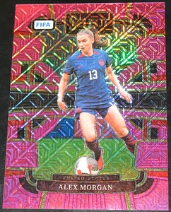 2023-24 Select FIFA Alex Morgan Pink Mojo Prizm # /199 Terrace #72 USWNT USA - Picture 1 of 2
