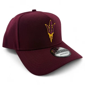 Cappello snapback New Era Arizona State University Sun Devils ASU NCAA A-Frame 9Forty - Foto 1 di 7