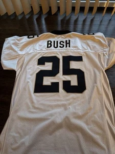 Reggie Bush #25 New Orleans Saints Jersey Men’s Large (54) Super Bowl Patch 2010 - Picture 1 of 4