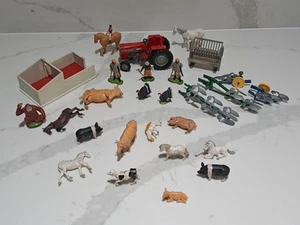 BRITAINS FARM EQUIPMENT - TIERE - RESTPOSTEN SCHNELL P&P KONVOLUT - Bild 1 von 20