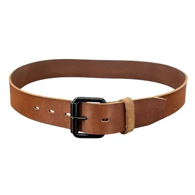 Ремень с ремешком American Eagle мужской размер M коричневый кожаный деревенский вестерн прочный повседневный - Изображение 1 из 4