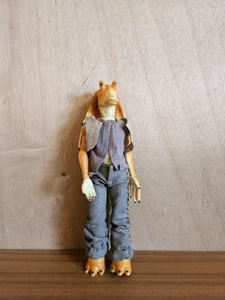 Vintage Star Wars Jar Jar Binks Actionfigur 12" groß Hasbro 1993. Hasbro - Bild 1 von 9