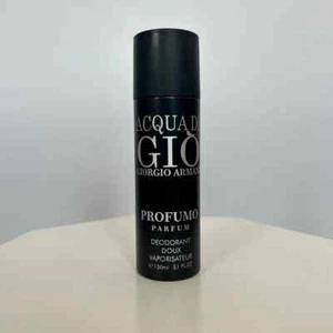Acqua Di gio Profumo Body Spray Mens 150ml Water based Doux Vaporisateur Spray - Picture 1 of 2