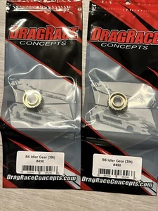 Drag Race Concepts B6 T6 Hard Coated Idler Gear (39t) #490. 2er Pack - Bild 1 von 4