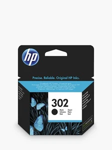 New HP 302 Black Ink Cartridge For HP Deskjet 2130 HP Envy 4520 4523 Printer Ink - Zdjęcie 1 z 1