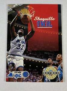1992-93 Shaquille O'Neal Shaq Skybox Rookie Card #382 RC Orlando Magic - Foto 1 di 2