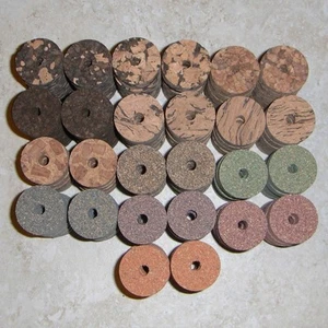 130-TEILIGES BELIEBTESTES KORKSORTIMENT KIT 1 1/4 ZOLL T x 1/2 Zoll H x 1/4 Zoll Innendurchmesser - Bild 1 von 12