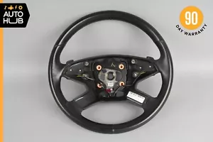Mercedes X164 GL450 R350 Driver Steering Wheel Black w/ Paddle Shifters OEM - Picture 1 of 12