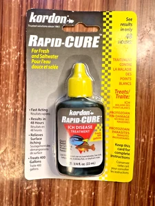 Kordon Rapid-Cure Ich Parasite Treatment Traite Fresh Saltwater Fish 37911 NEW - Picture 1 of 7