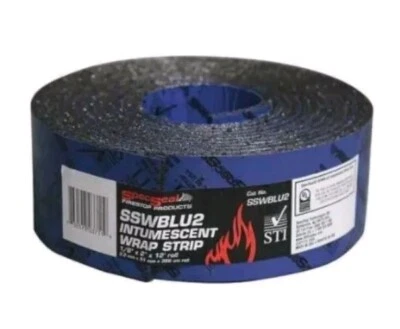 SpecSeal FireStop Product SSWBLU2 Intumescent Wrap Strip 1/8” x 2” x 12'