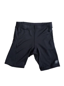 ROAD RUNNER Running Shorts Black Men’s Size L Stretch Drawstring - Picture 1 of 5