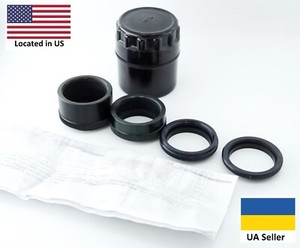 FED Macro Extension Tubes M39 Screw 4 Metal Rings Leica, Zorki, FED, Mir