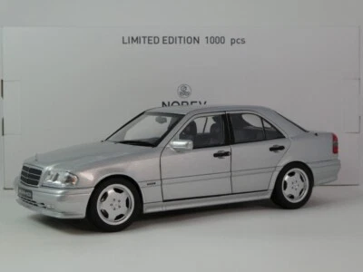 Norev Mercedes Benz C-36 AMG Plata Metálica 1993 1/18 183380 - Imagen 1 de 4
