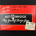 AUTO BRIDGE Play Yourself Bridge Game 1959 VINTAGE Practice Four Hands Bridge  
