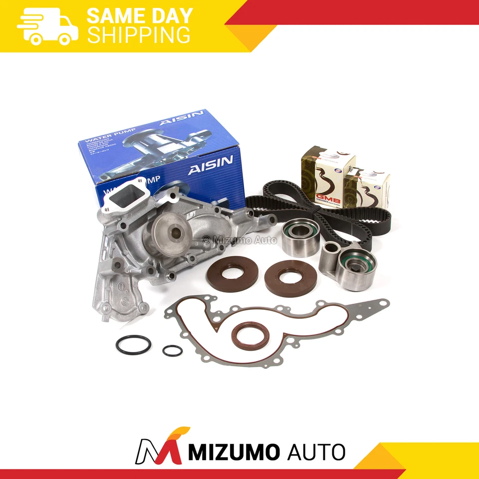 Kit de correa de distribución bomba de agua compatible con 98-07 Lexus LS LX GS GX Toyota Tundra 4.7 2UZFE Foto 1 de 4