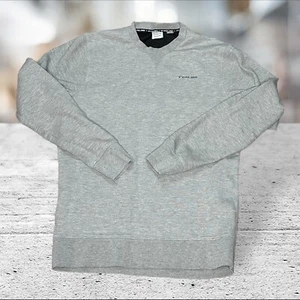 TRUE x JACK JONES True Quill Sweatshirt Gray Black Gym Trainers Mens Size Large - Picture 1 of 10