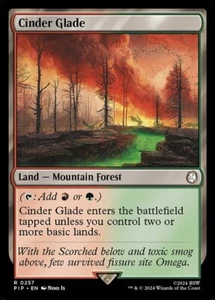 MTG CINDER GLADE 257 FOIL EXC - RADURA DELLE BRACI - PIP - MAGIC - Imagen 1 de 1