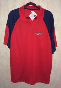 MLB GENUINE MERCHANDISE Washington Nationals Red S/S Polo Shirt NEW Mens Sz XL - Picture 1 of 4