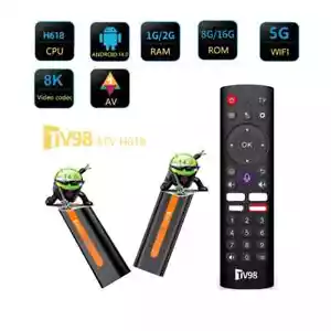 1/2/3x TV98 ATV H618 Smart 8K Andriod 14 TV Stick 2.4/5G dual wifi6 BT 5.0 - Bild 1 von 12