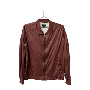A.P.C. Lightweight Nylon Zip Jacket sz: S / Wine Color. Mens Casual / Unisex - Picture 1 of 6