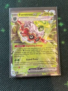 Forretress ex 005/193 Paldea Evolved Ultra Rare Holo Pokemon TCG Card - Picture 1 of 2