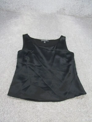 Camisa sin mangas negra Lafayette 148 para mujer 4 cami Foto 1 de 4