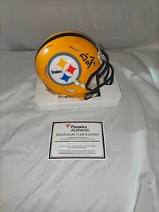 Ben Roethlisberger Pittsburgh Steelers Signed Riddell Mini Helmet Fanatics COA - Picture 1 of 2